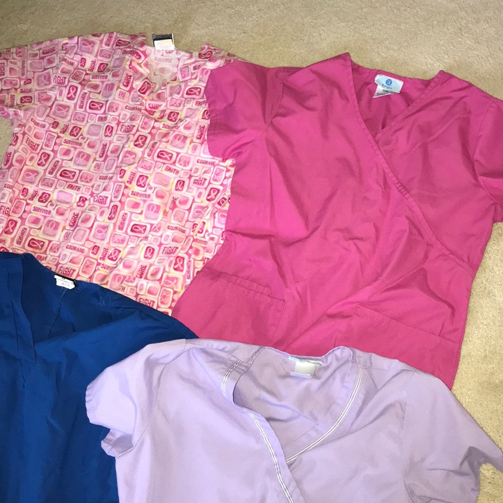 Scrub tops